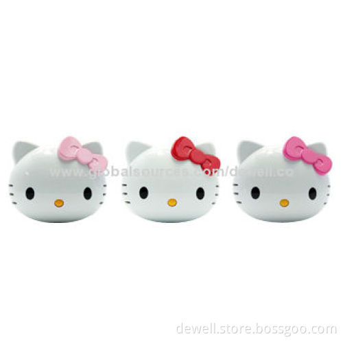 4000mAh kitty cat shape battery chargers for iPhone/Samsung/tablets with LED indicator
